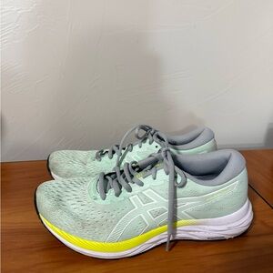Asics‎ Women's GEL-Excite 7 Mint Tint/White Running Athletic Shoe Foam Comfort 9